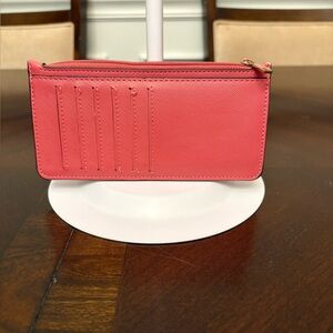 A New Day Women's Coral Card Slim Wallet